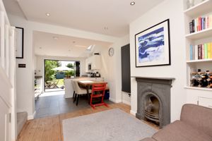 Family room view to kitchen- click for photo gallery